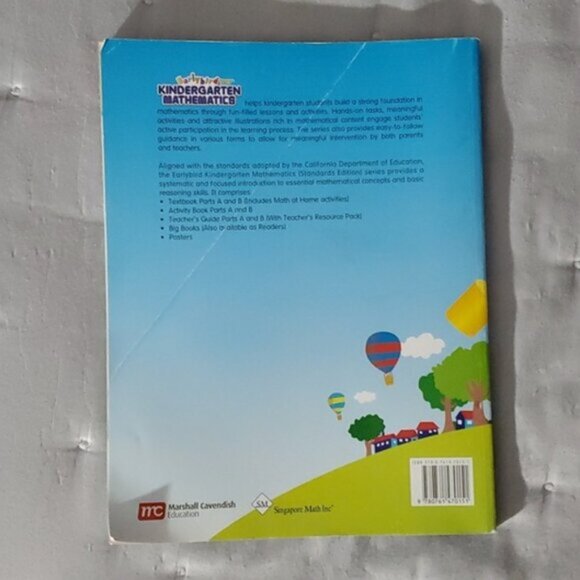 Earlybird Standards Edition Kindergarten Mathematics Fun Activity Textbook - Picture 2 of 6